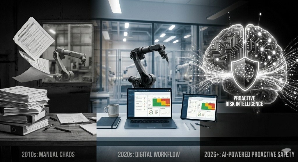 Evolution of safety: from manual chaos to digital workflow to AI-powered proactive safety